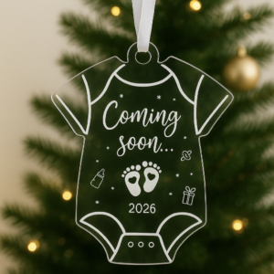 "Coming soon" - Коледна декорация